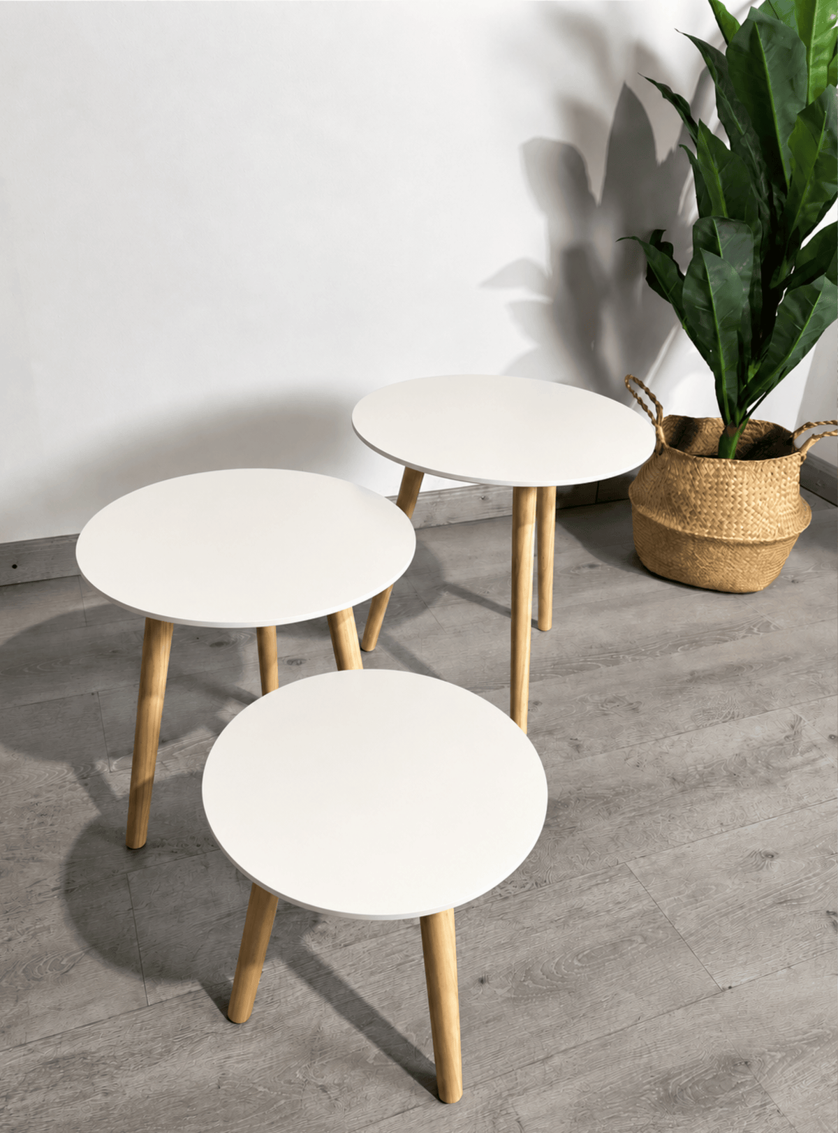 Set 3 Mesas Grape Centro/Lateral