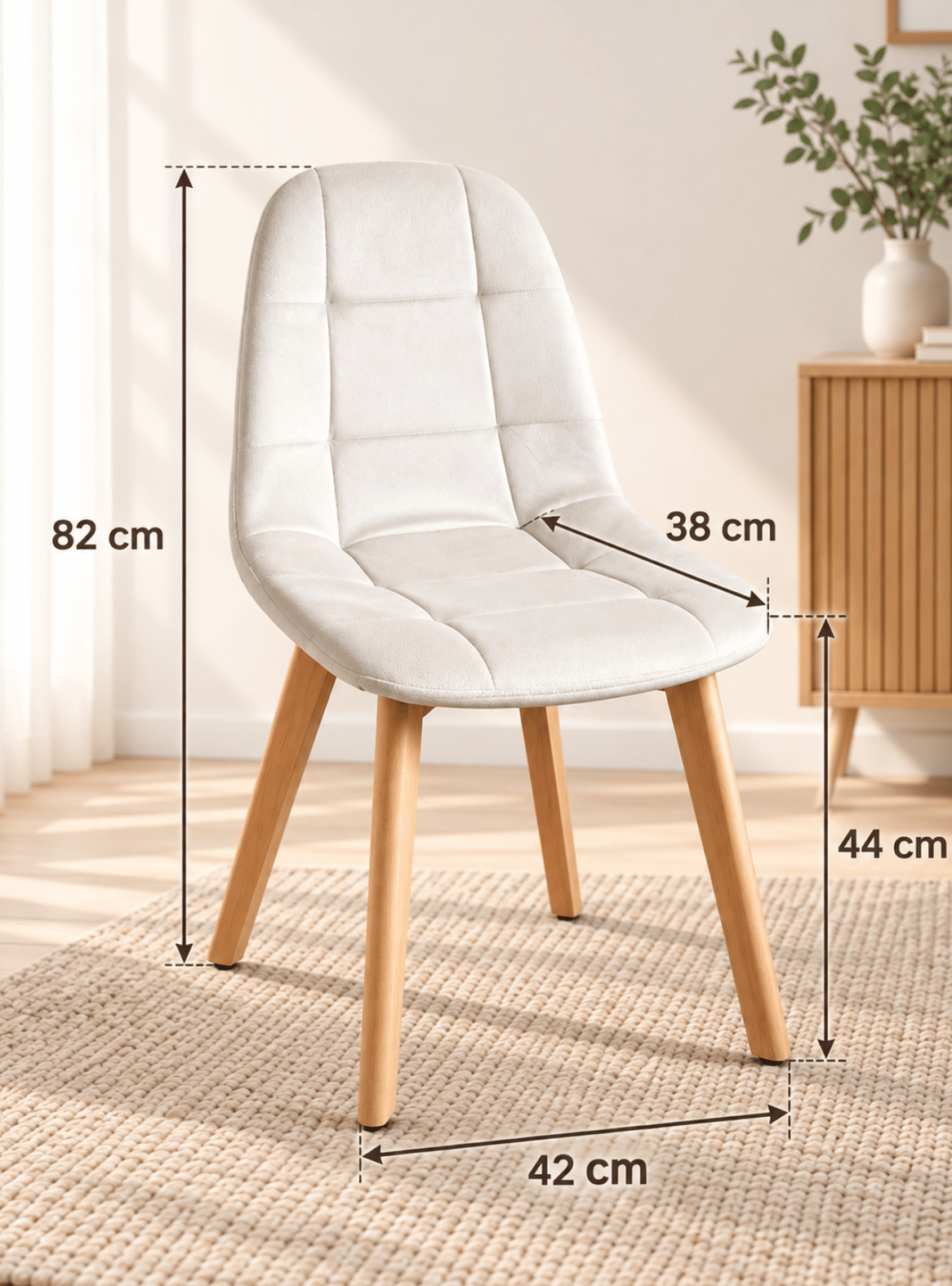 Silla Capitoné Terciopelo