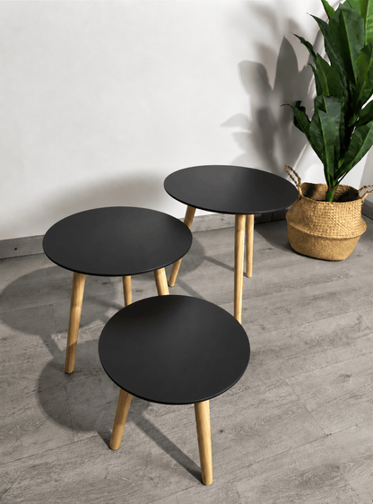 Set 3 Mesas Grape Centro/Lateral