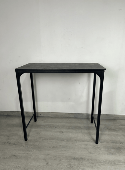 Mesa de Bar Rectangular Negra