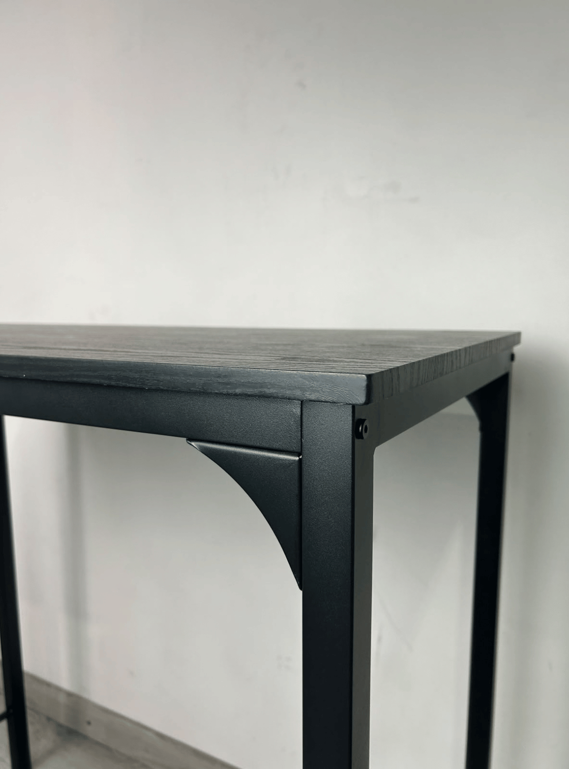 Mesa de Bar Rectangular Negra