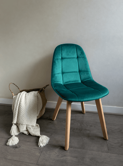 Silla Capitoné Terciopelo