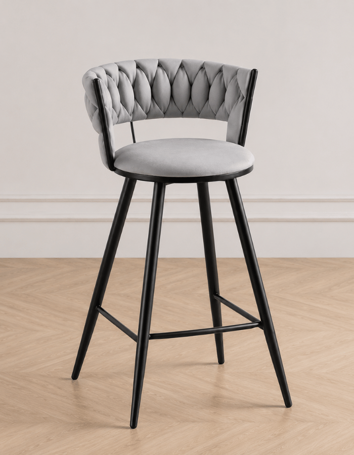 Taburete Queen Black 66 cm