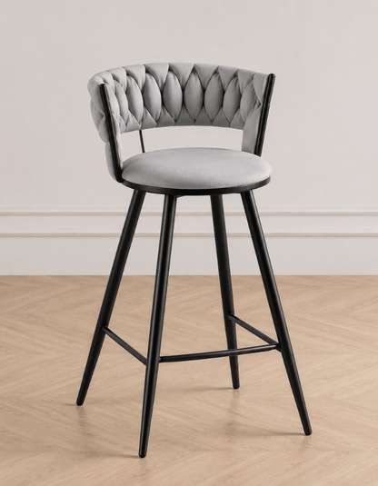 Taburete Queen Black 66 cm