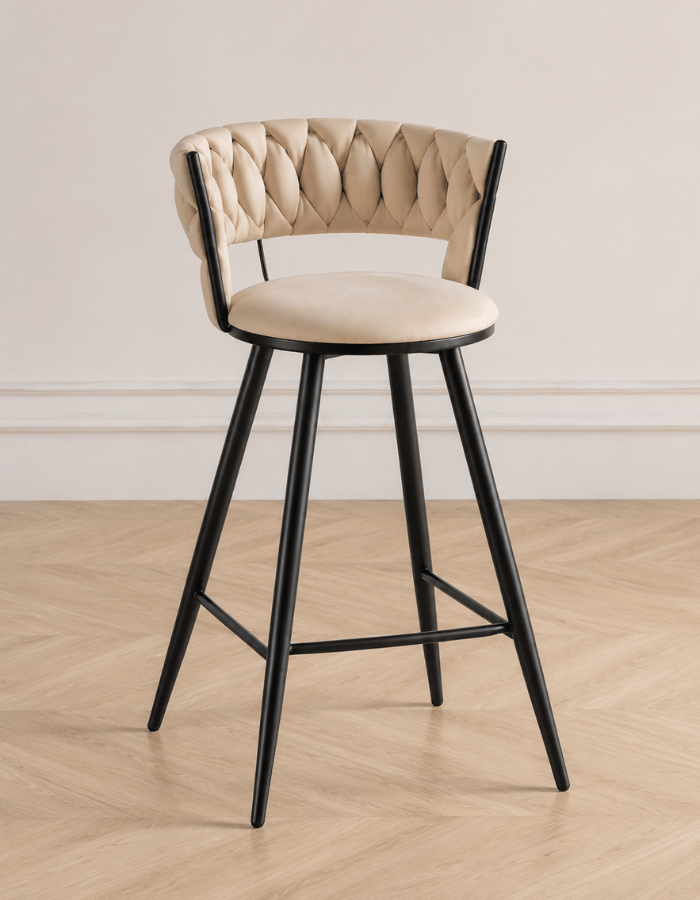 Taburete Queen Black 66 cm