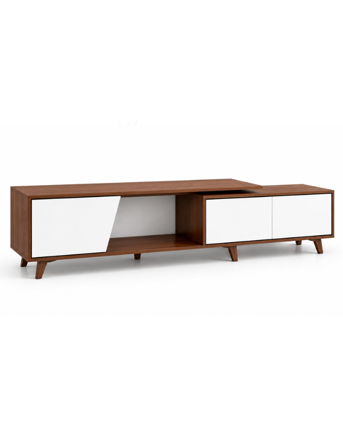 Rack de TV Extensible Nórdico (120cm a 200cm)