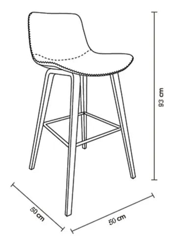 Silla de Bar James