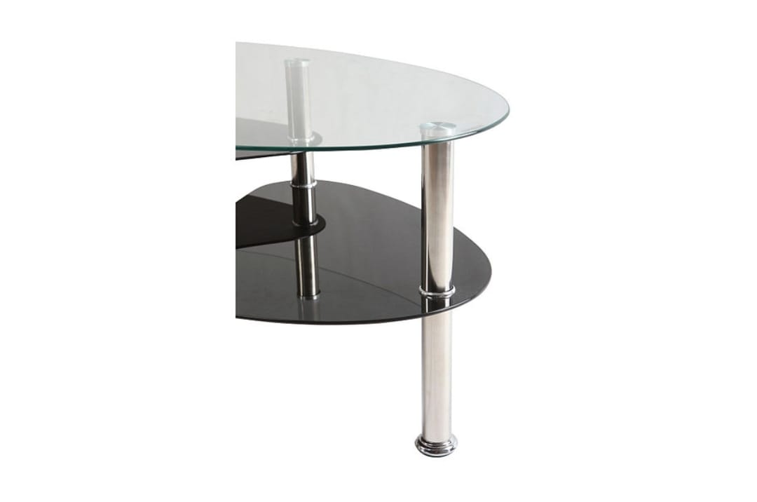 Mesa de Centro Elipse Vidrio