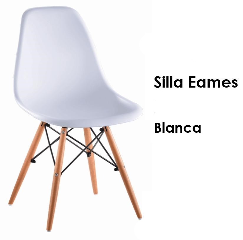4X Silla Eames Clásica