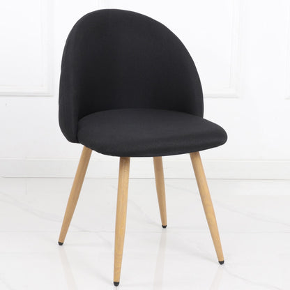 Silla Gabrielle Lino Respaldo Liso (Patas Símil Madera)