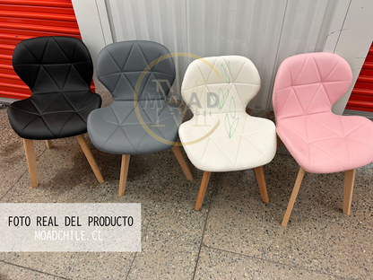 x6 Pack  Silla Mariposa Ecocuero
