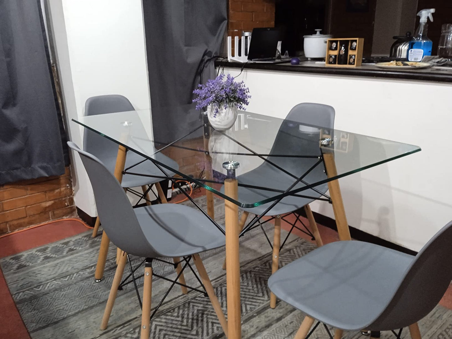 Comedor Eames Line 4P
