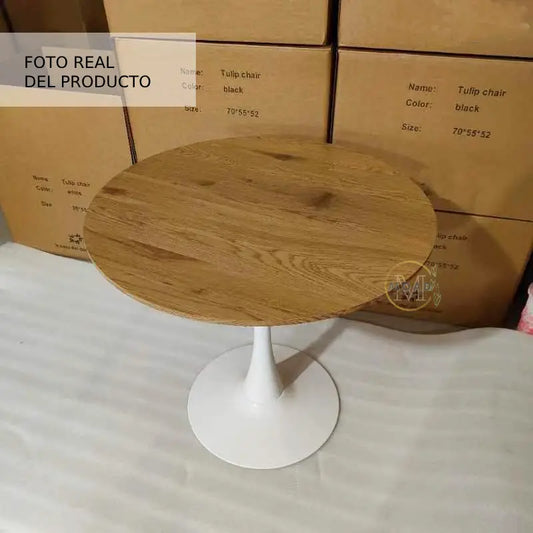 Mesa de Comedor Tulip Madera 80cm