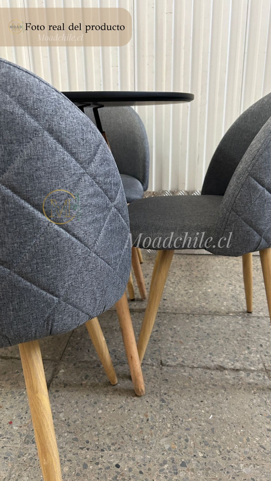 Comedor Eames Lino 4P
