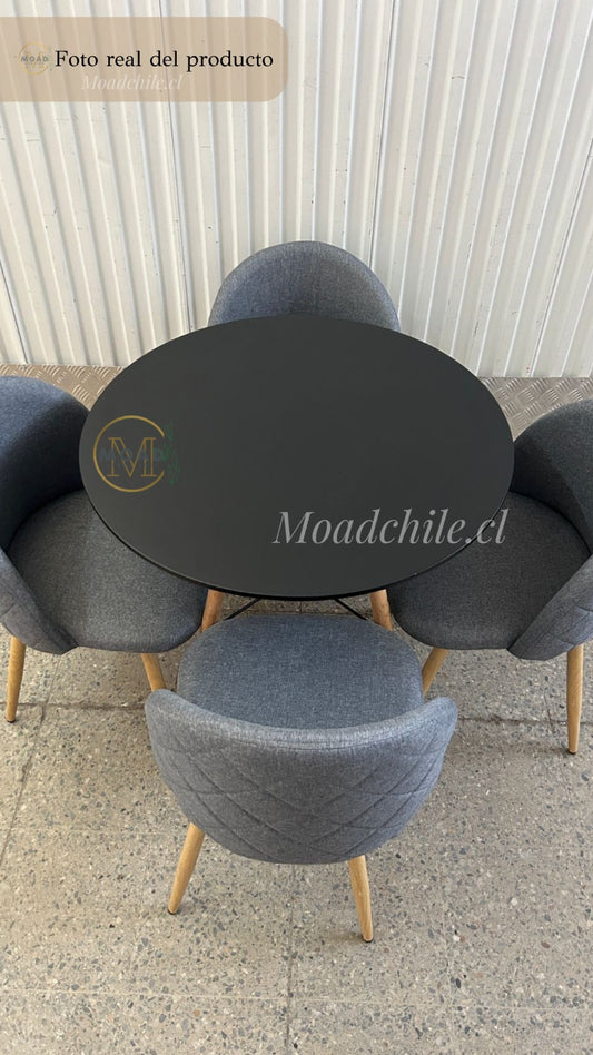 Comedor Eames Lino 4P