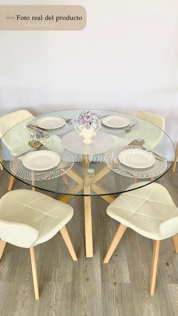 Comedor Abudabi 120cm 6P
