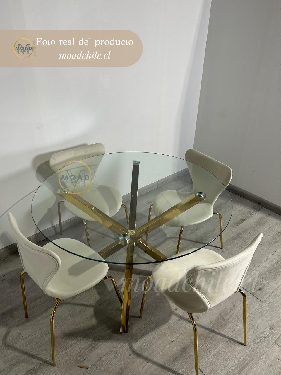 Comedor Redondo 4P Sicodelia Cross