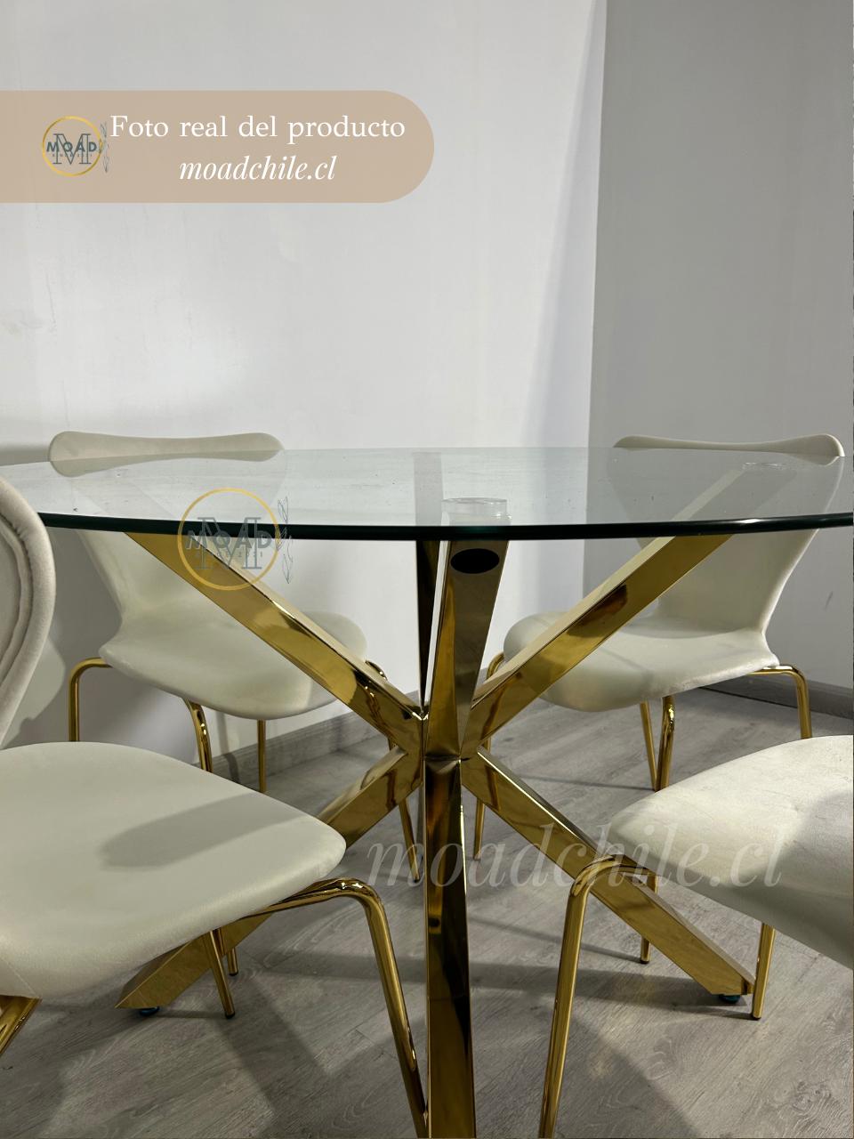 Comedor Redondo 4P Sicodelia Cross