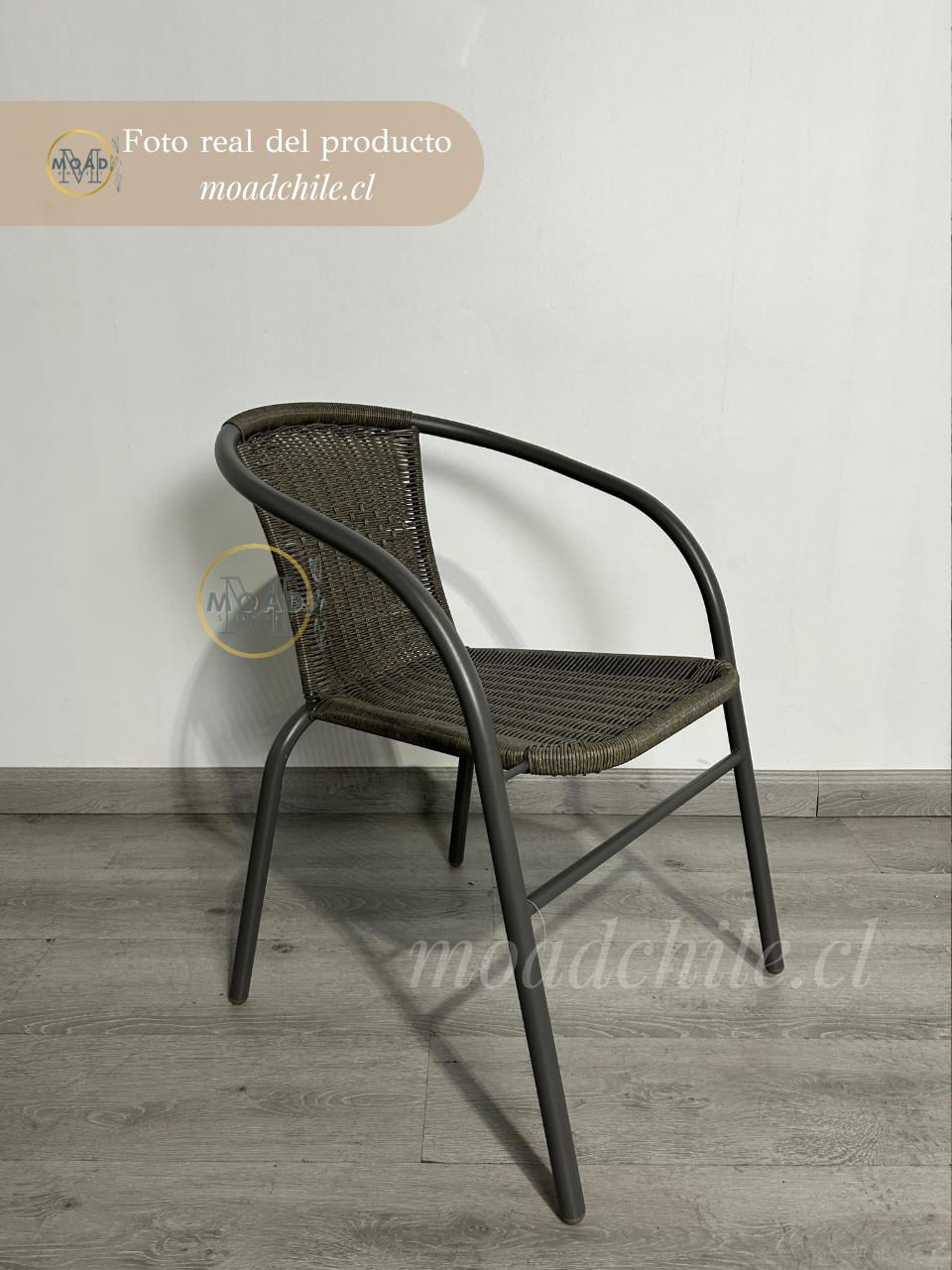 4 Sillas de Terraza Rattan