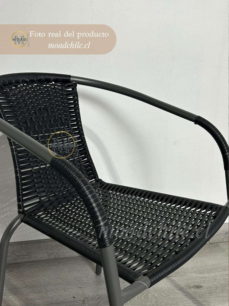 4 Sillas de Terraza Rattan