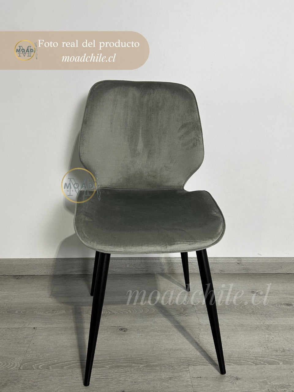 Pack 4 Sillas Fiori Top Felpa Pata Negra