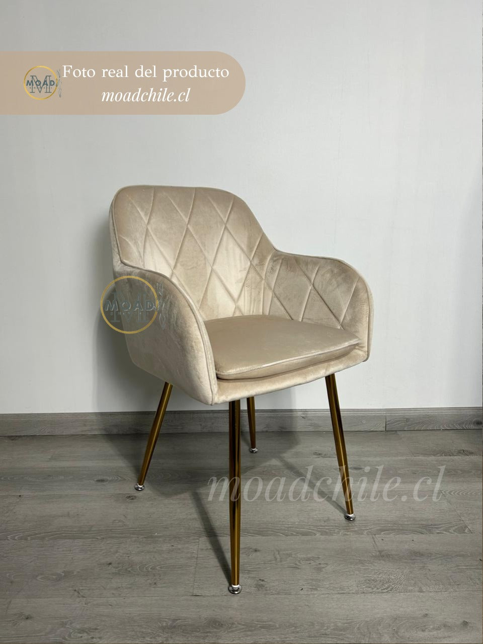 Comedor Redondo Diamante Cross Gold 4P