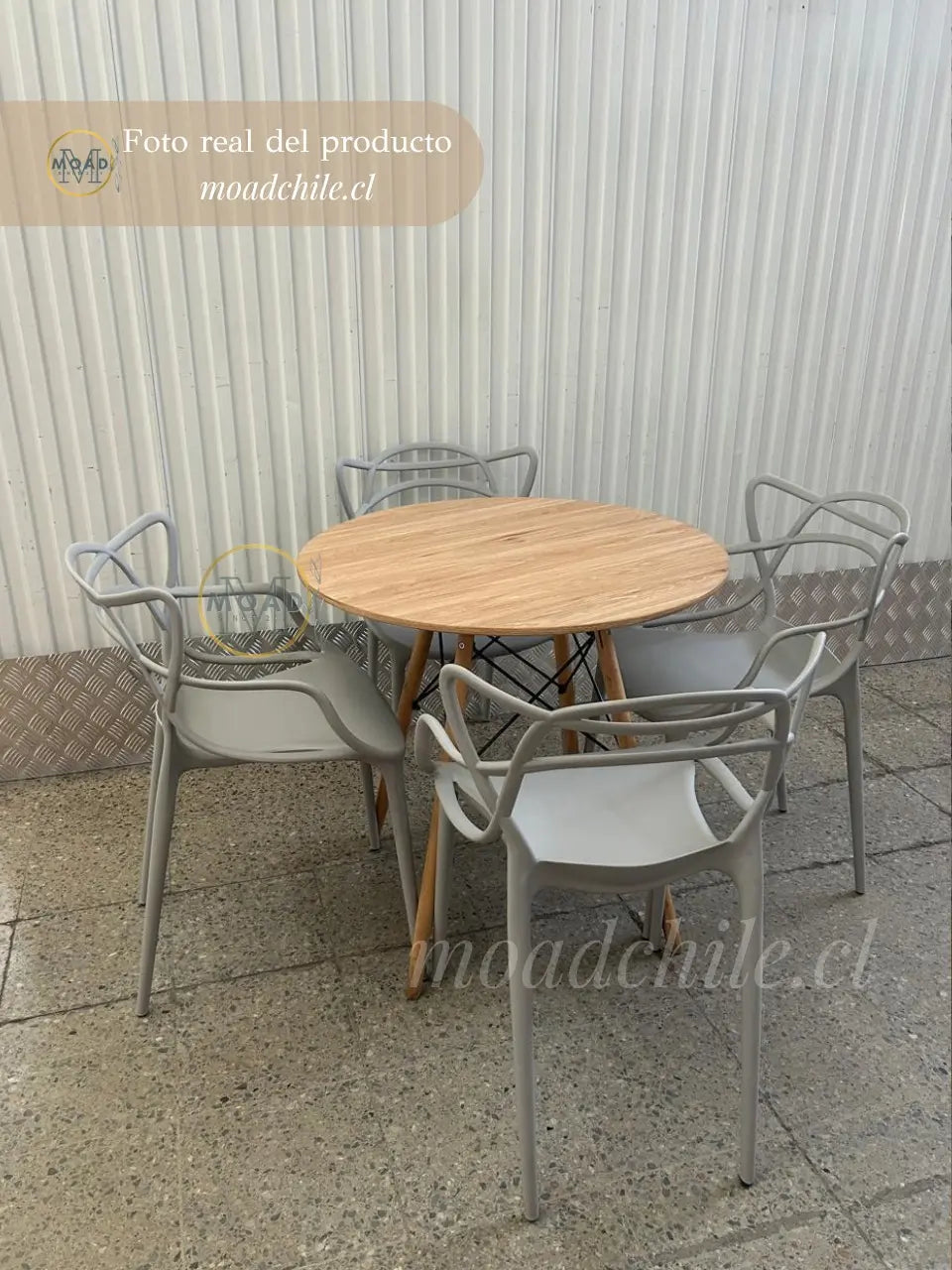 Comedor Redondo Master Garden 4P