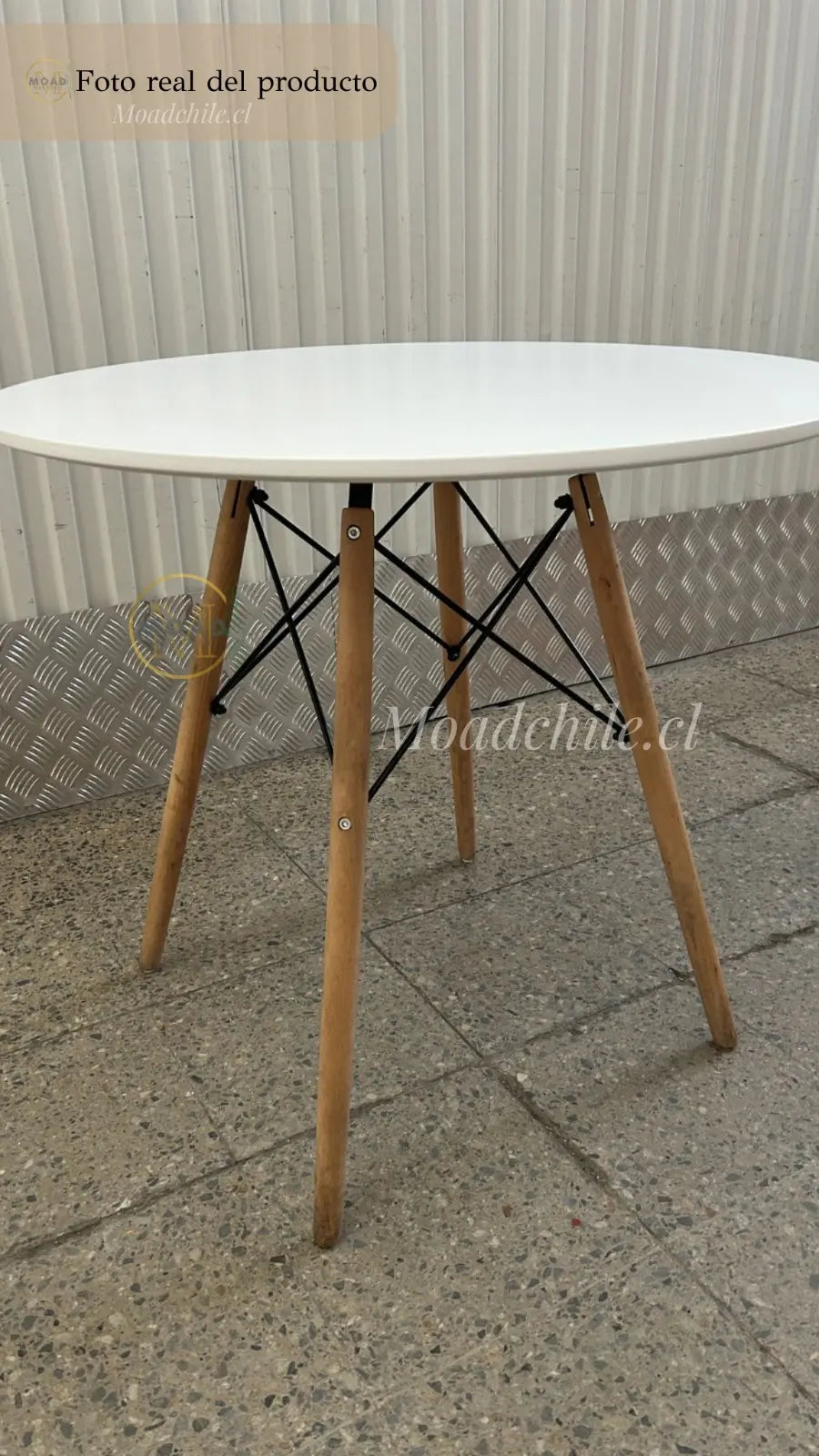 Comedor Redondo Mariposa terciopelo 4P