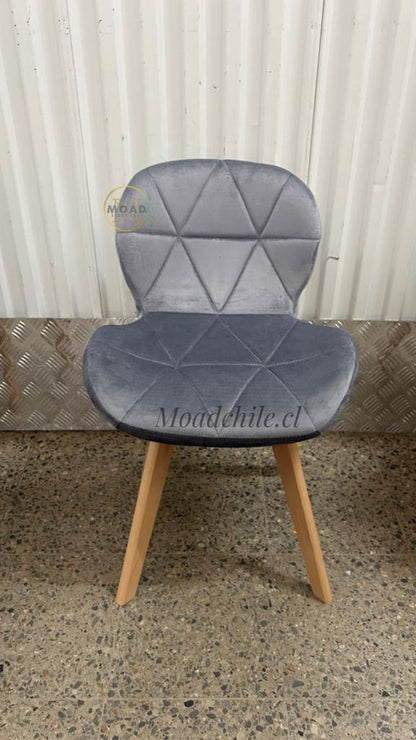 Comedor Redondo Mariposa terciopelo 4P