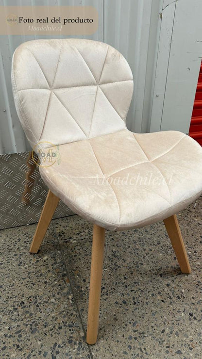 Comedor Redondo Mariposa terciopelo 4P
