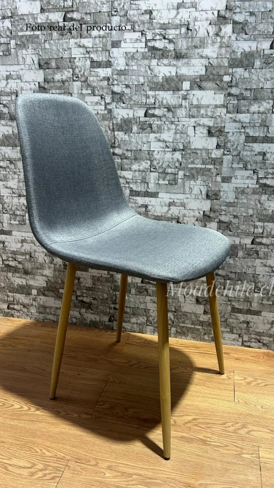 Comedor Eames Paris cuadrado lino