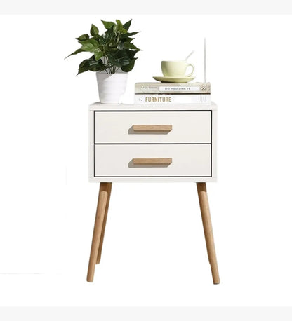 Velador Eames doble blanco