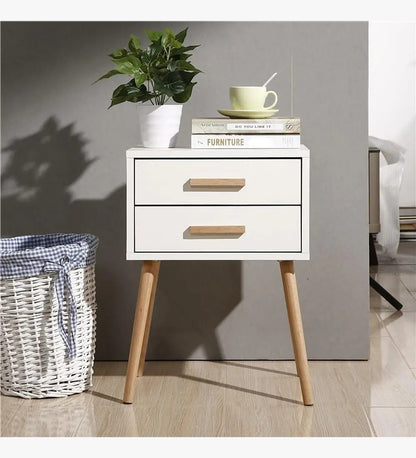 Velador Eames doble blanco