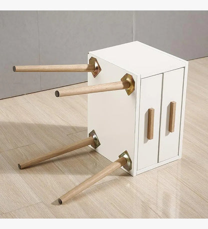 Velador Eames doble blanco
