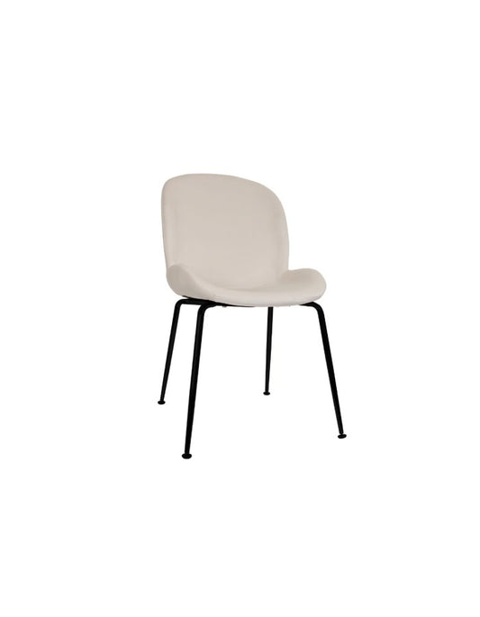 Pack 2 Sillas Beetle con patas negras