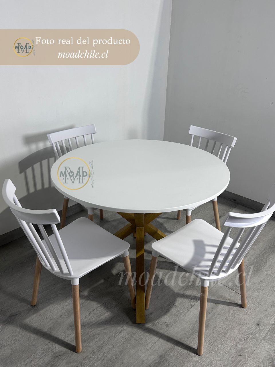 Comedor Cross Redondo Royal Windsor 4P