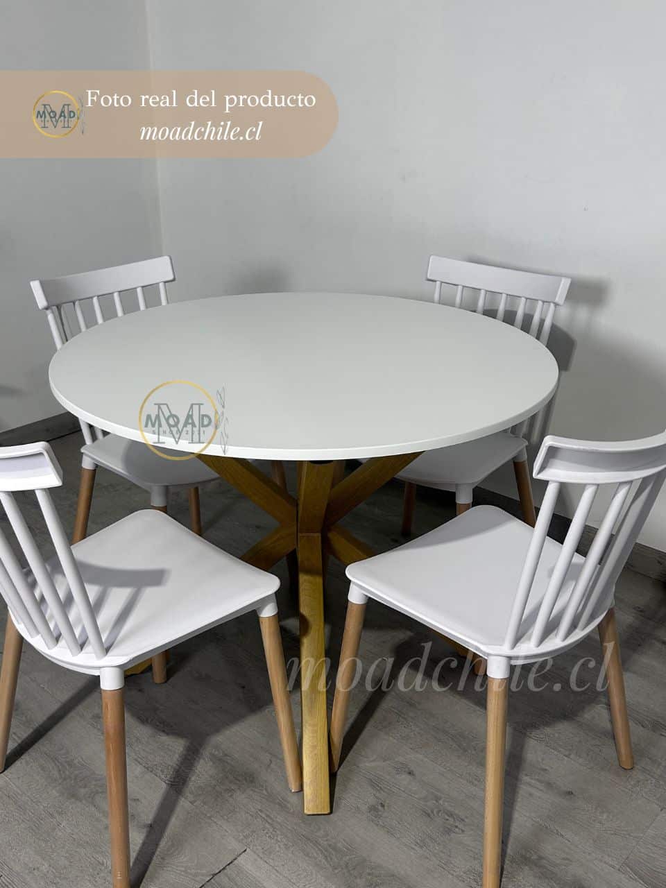 Comedor Cross Redondo Royal Windsor 4P