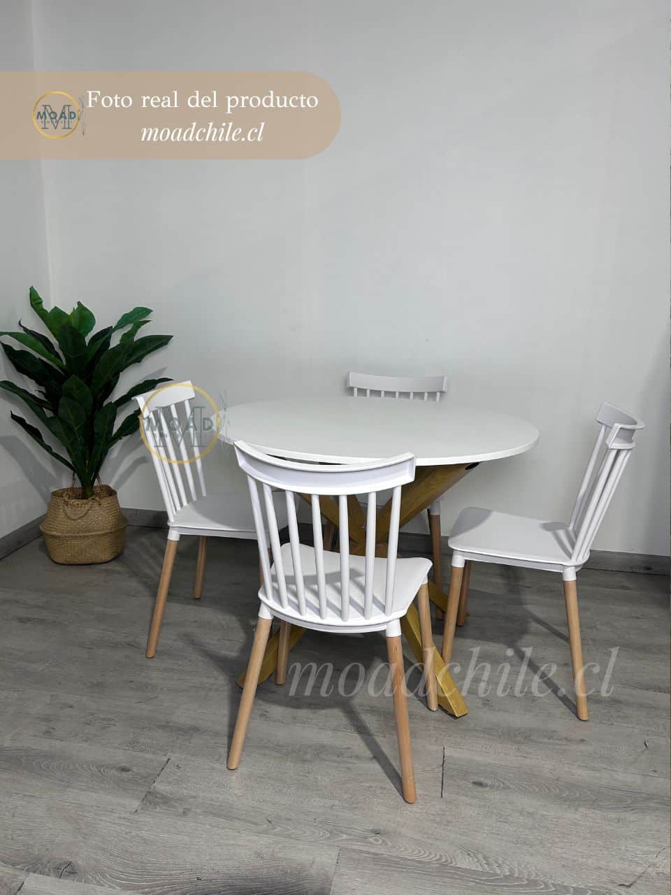 Comedor Cross Redondo Royal Windsor 4P