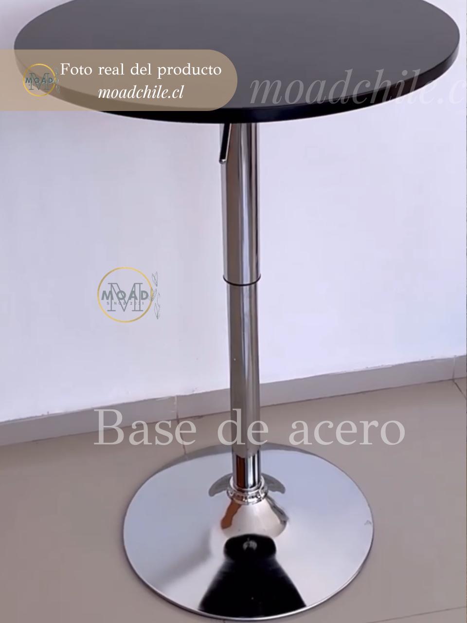 Mesa de Bar alta ajustable - Negra
