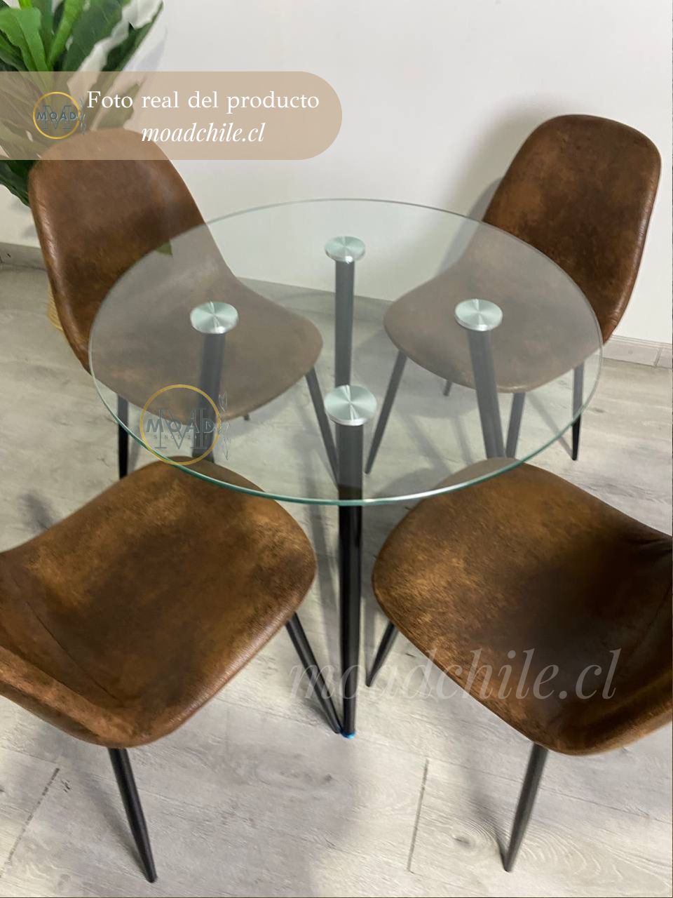 comedor Paris Vintage Redondo para 4 personas
