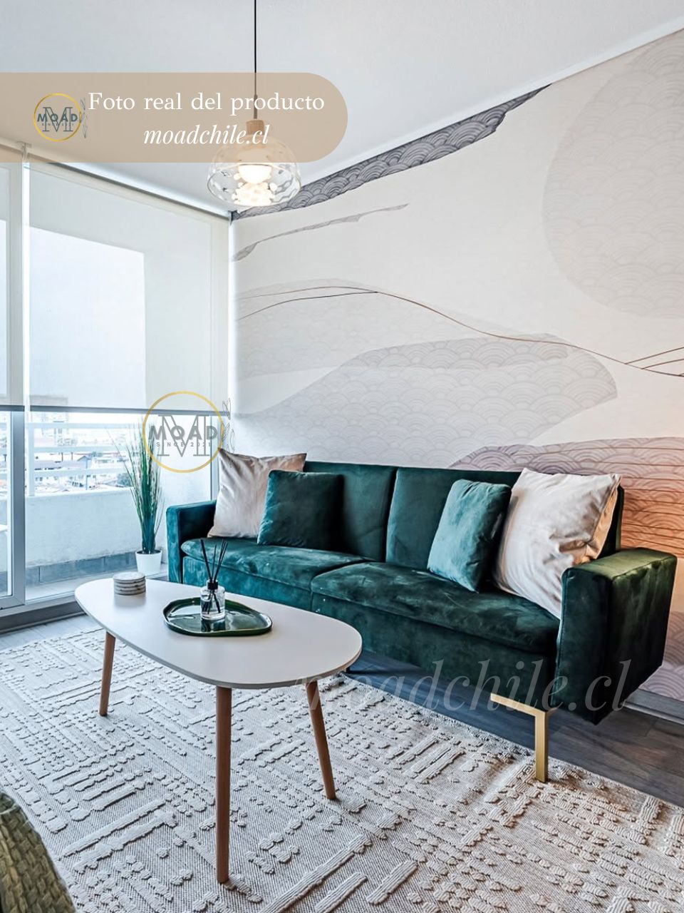 Mesa de Centro Elipse Madera