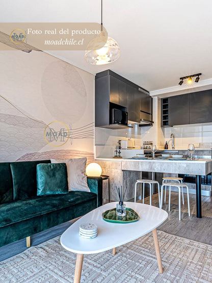 Mesa de Centro Elipse Madera