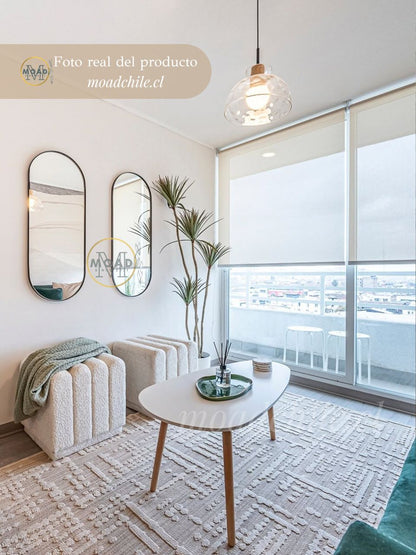 Mesa de Centro Elipse Madera