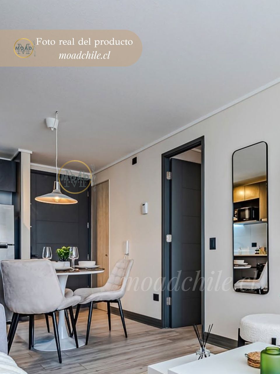 Comedor Tulip Macron para 3 personas