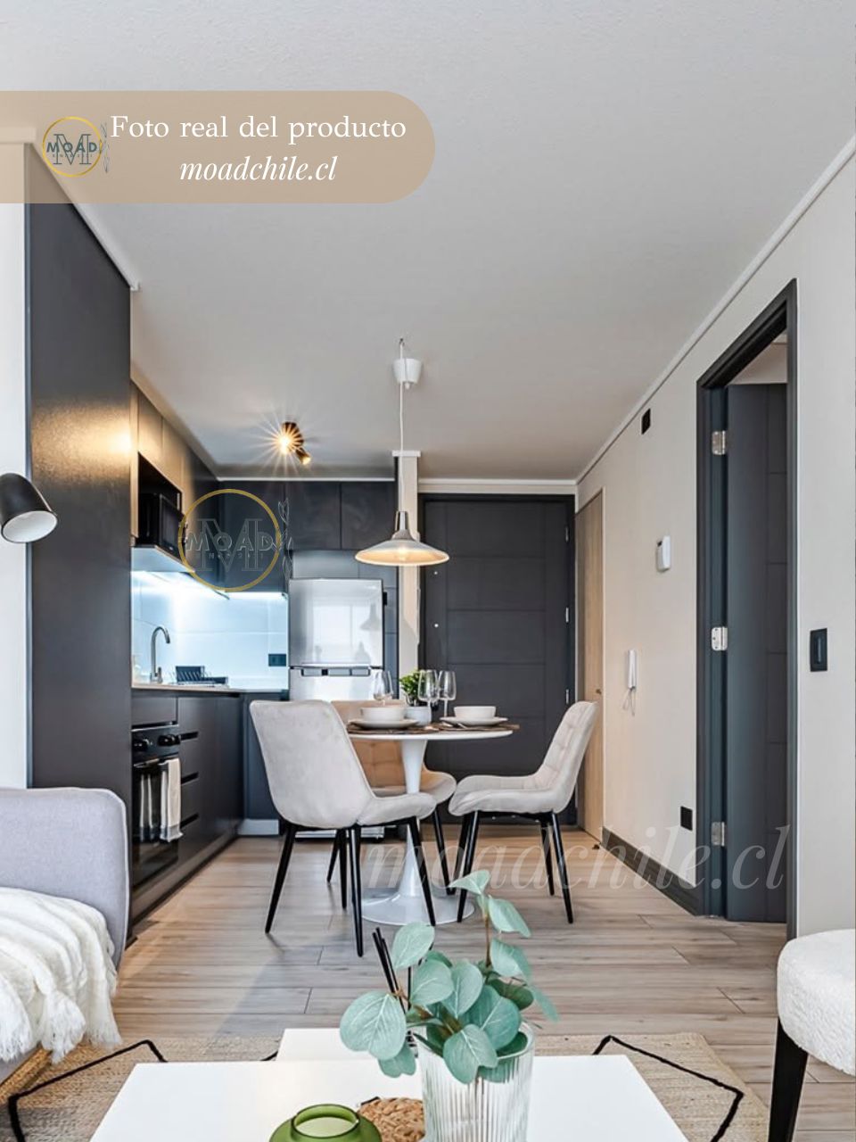 Comedor Tulip Macron para 3 personas