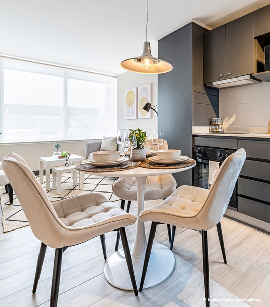 Comedor Tulip Macron para 3 personas