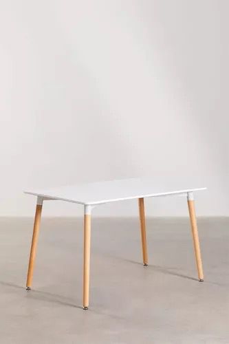 Comedor rectangular Hoffman para 4 personas