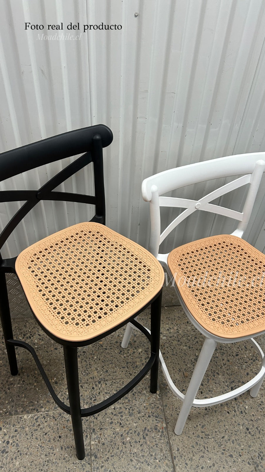X4 Sillas de Bar Arizona (75cm)