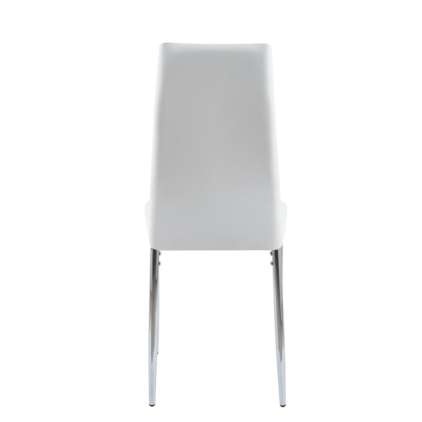 Pack 4 Sillas Dining Liana con patas cromadas