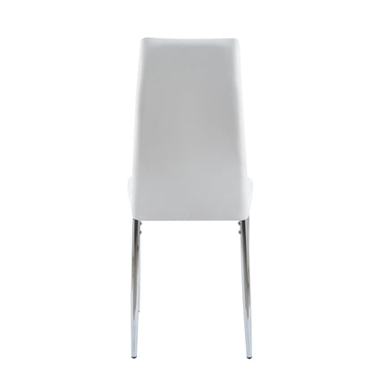 Silla Dining Liana con patas cromadas